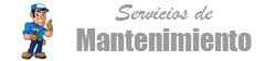 Servicios de mantenimiento